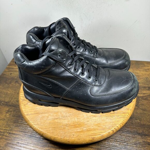 Nike Air Max Goadome ACG Triple Black Shoes Men's Size 13 865031-009 - Picture 1 of 8